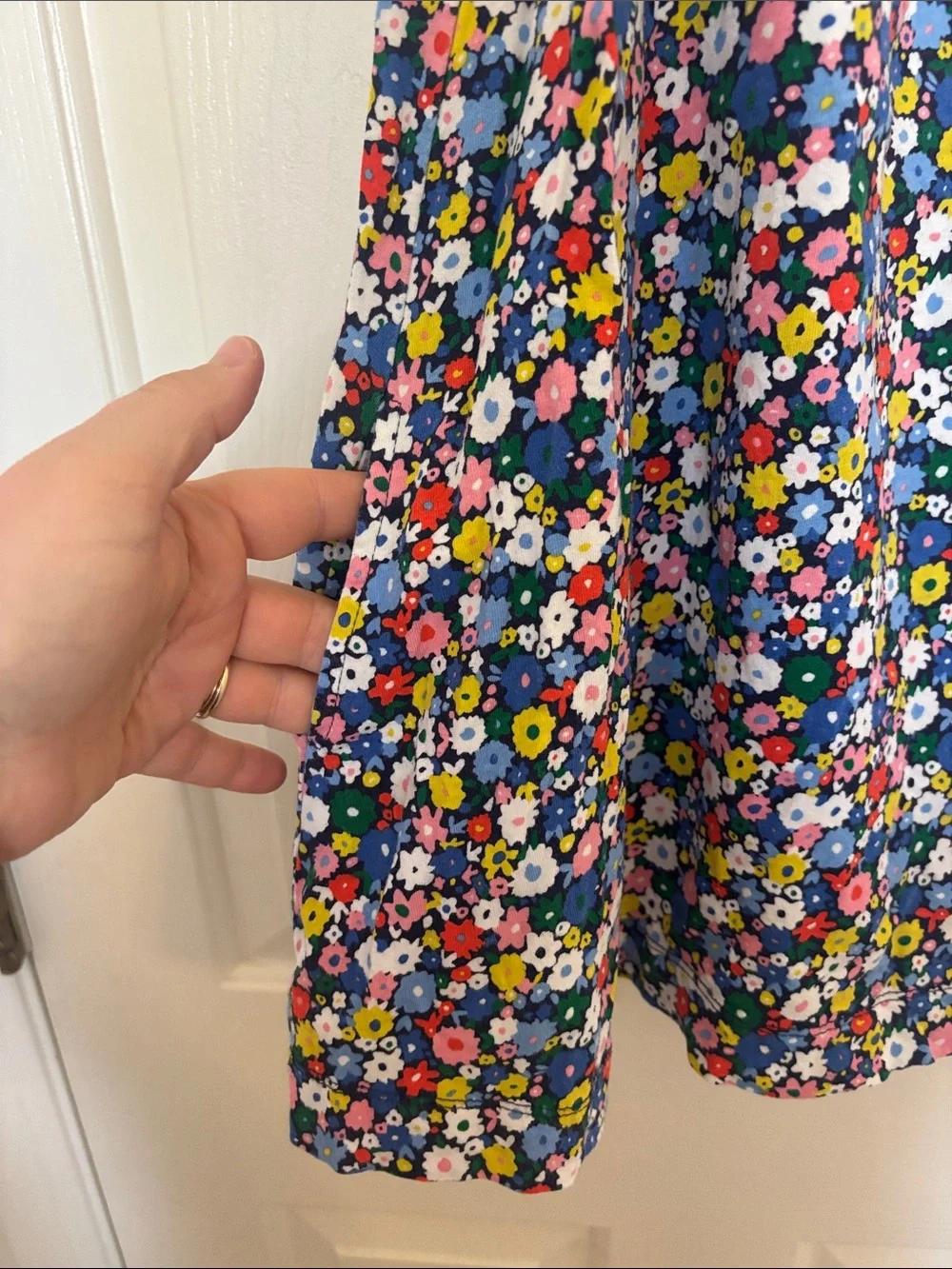 Mini Boden Multi Ditsy Floral Sundress
